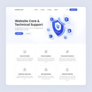 Website Care & Technical Support (Monthly)